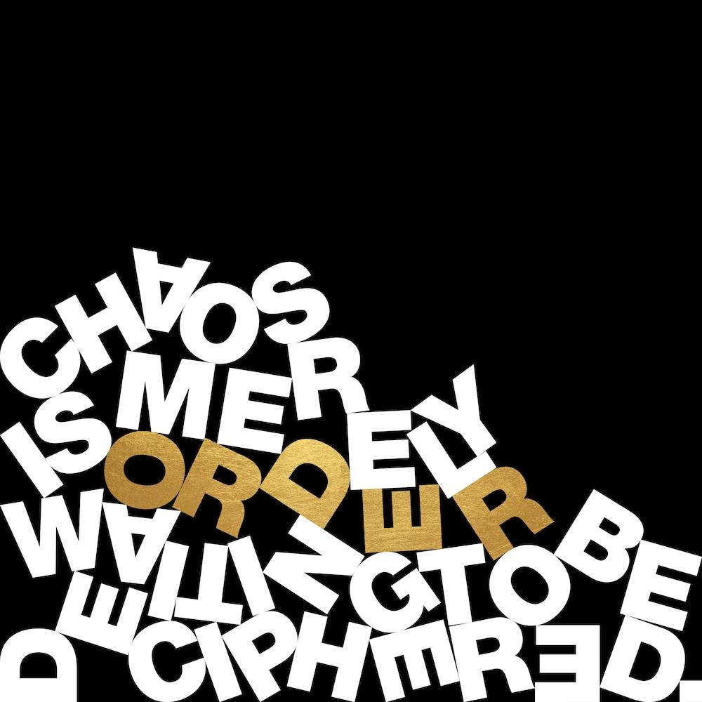 Chaos And Order Black And Gold