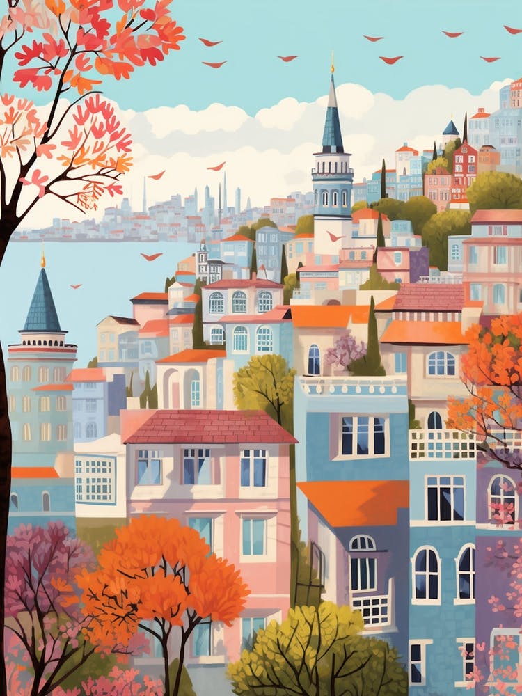 Istanbul Turkey 6 Illustration