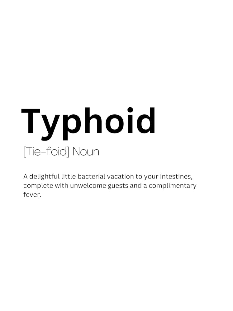 Typhoid Definition Meaning