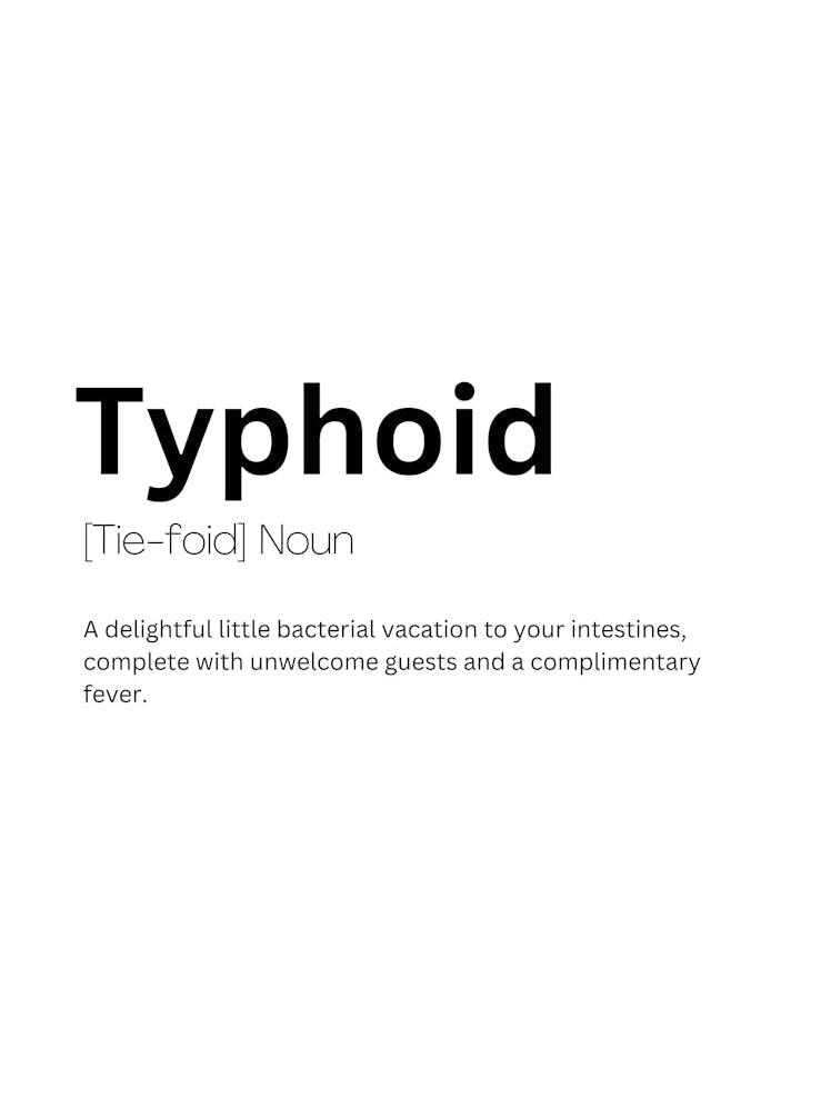 Typhoid Definition Meaning