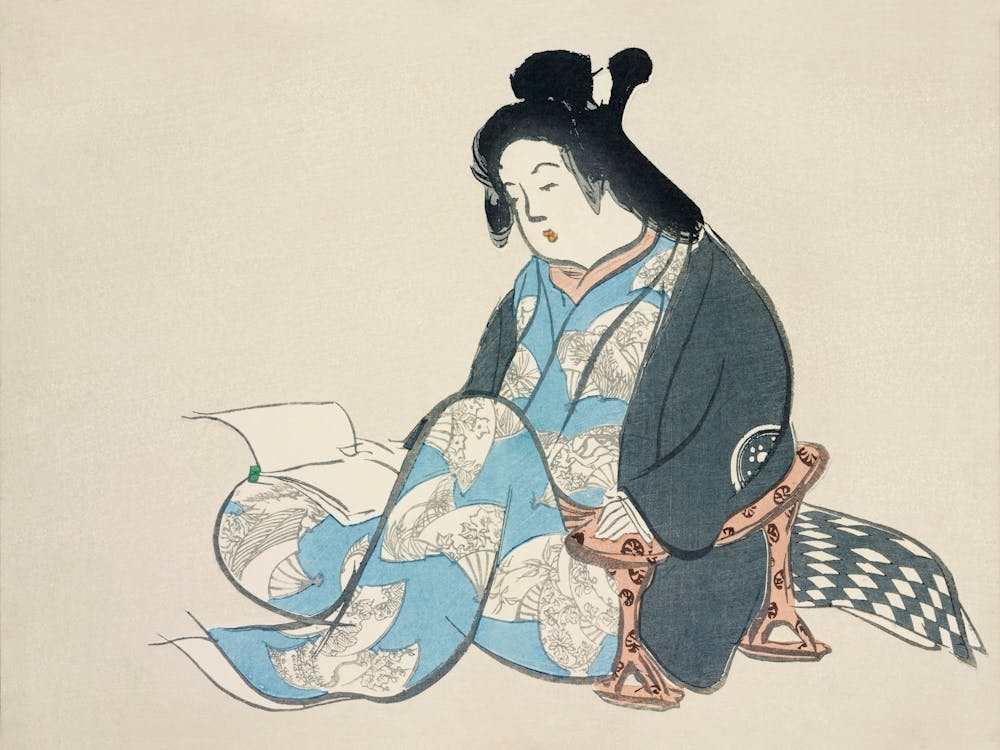 Birds From Momoyogusa –Flowers Of A Hundred Generations, Kamisaka Sekka (3)