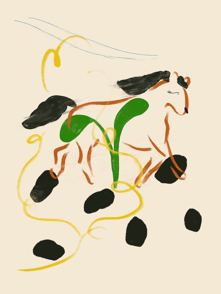 Running Horse