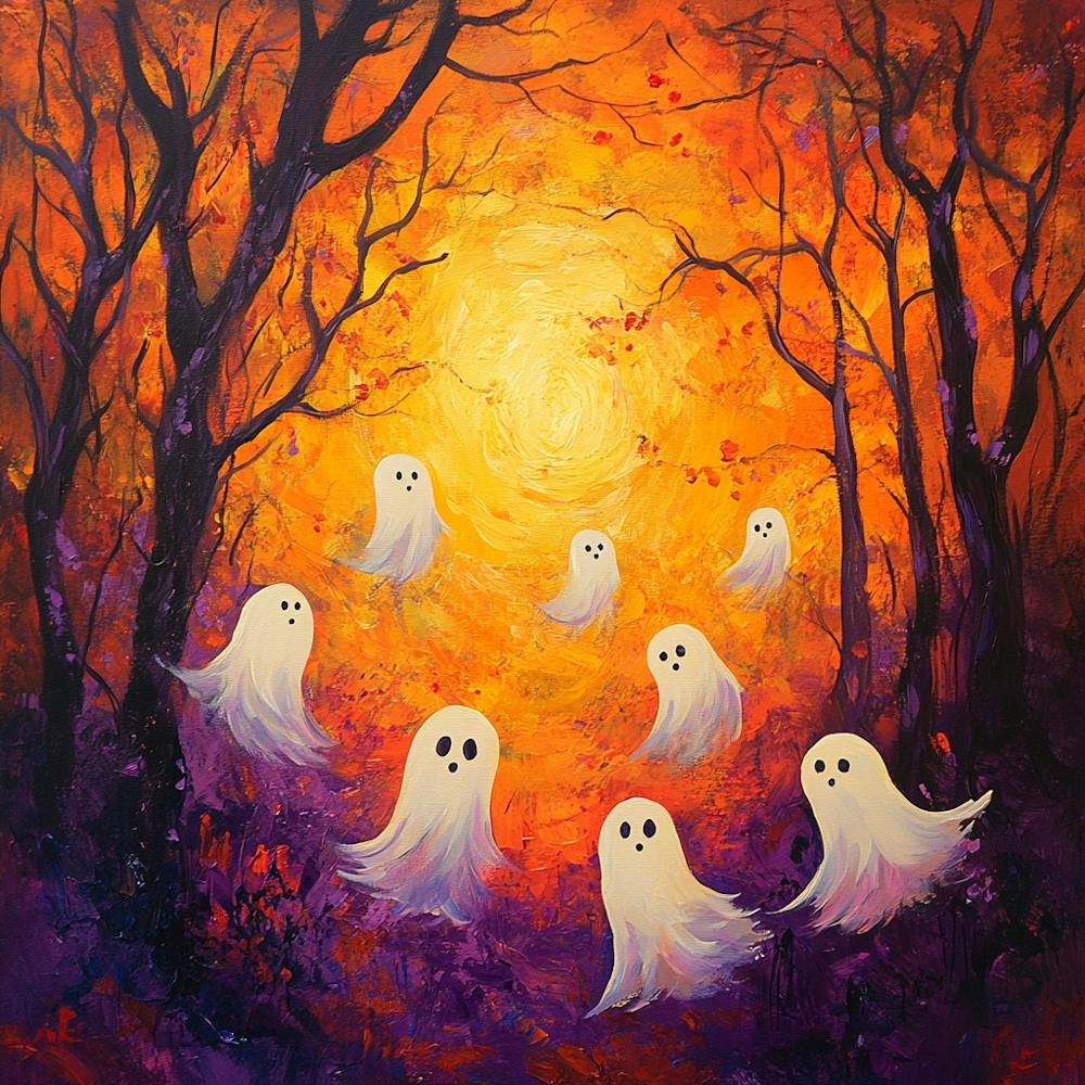 Ghosts In The Woods Halloween 3
