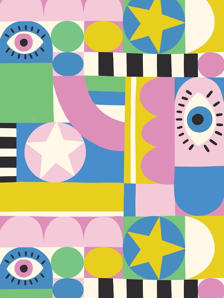 Abstract Kidult Pattern