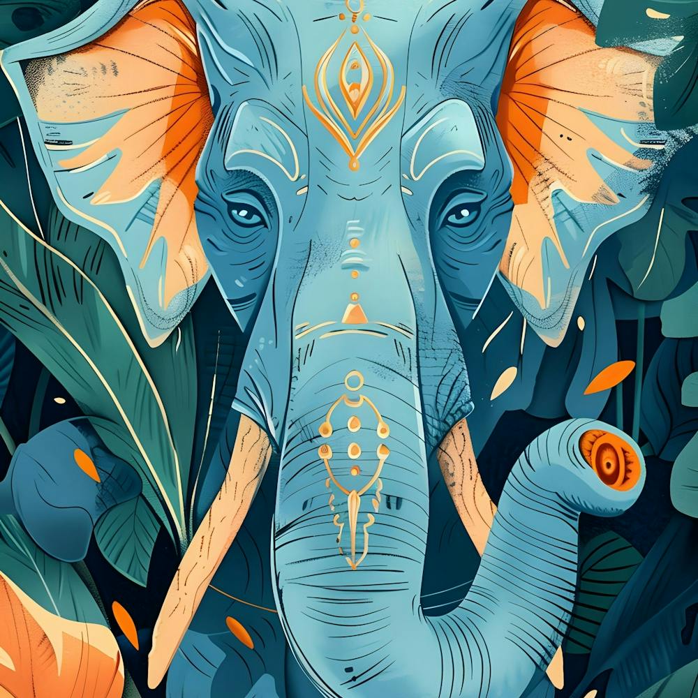 Elephant In The Jungle 1