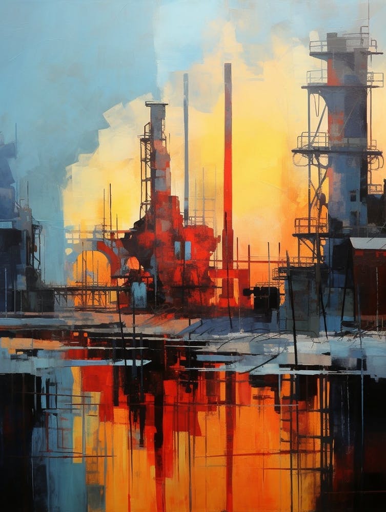 Industrial Abstract Minimalist 4