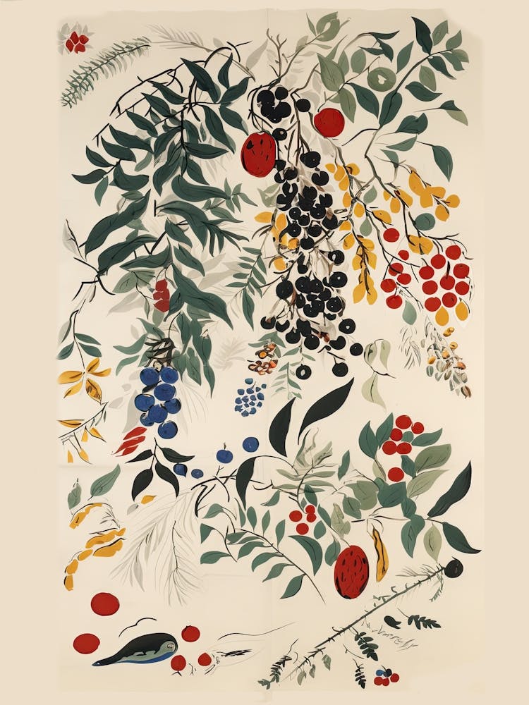 Pepino Fruit Drawing 3