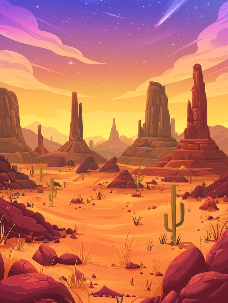 Paysage Désertique 33