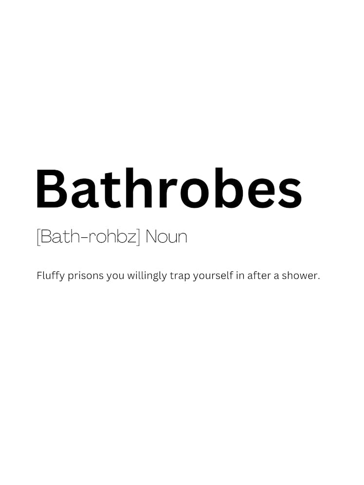 Bathrobes Definition Meaning