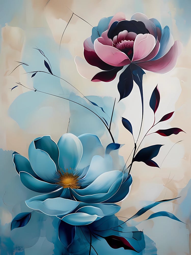 Blue Flowers 20