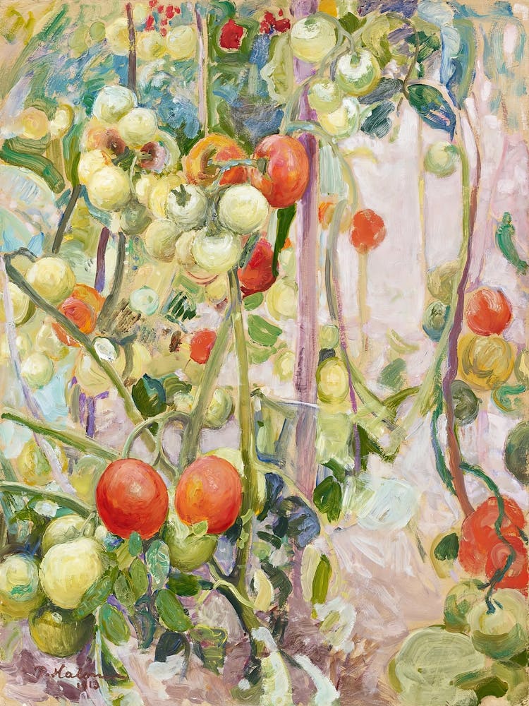 Tomatoes (1913), Pekka Halonen