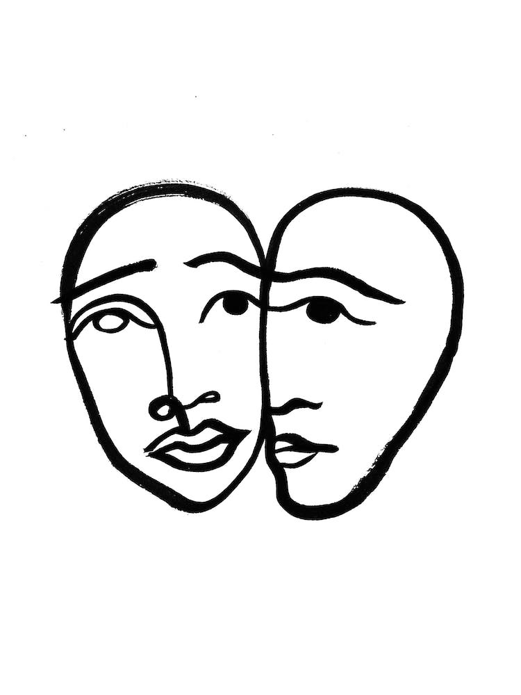 Faces 1 Line