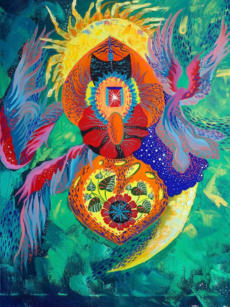 Surrealism tree of life