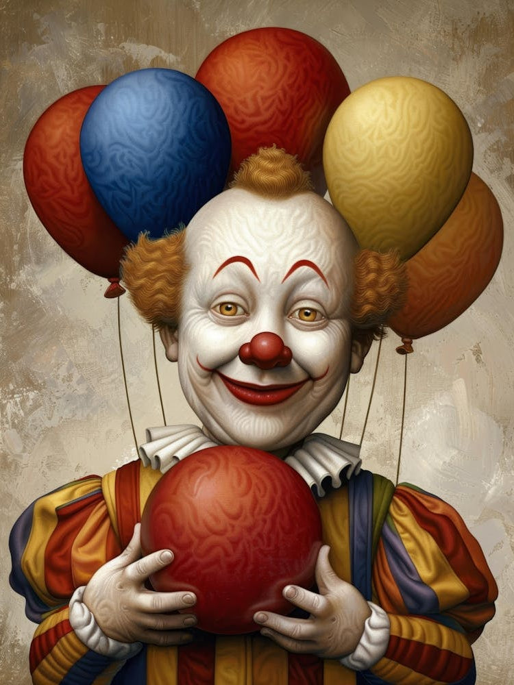 Clown With Balloons