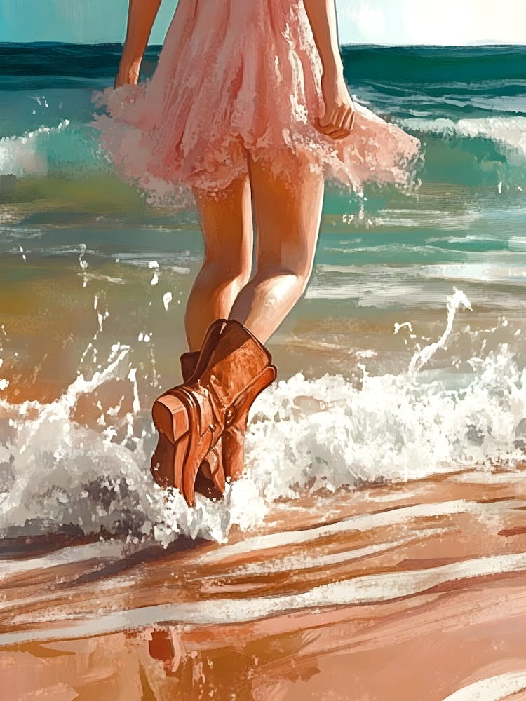 Girl On The Beach