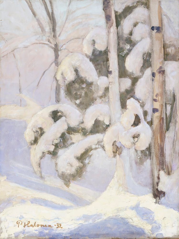 Winter Landscape (1932), Pekka Halonen