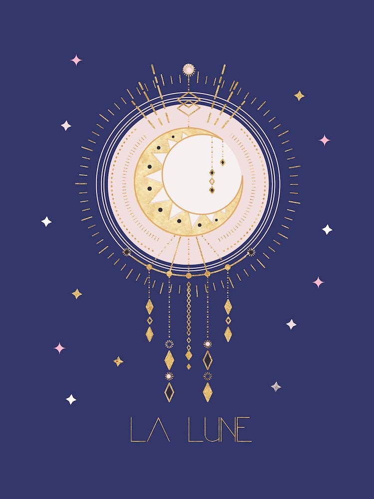 La Lune Moon And Stars