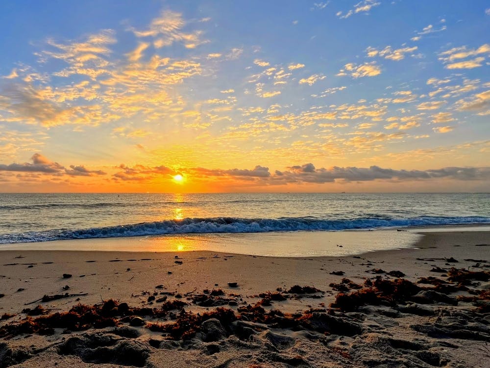 Coucher De Soleil Sur Fort Lauderdale Beach 2/2023 (Série Coucher De Soleil)