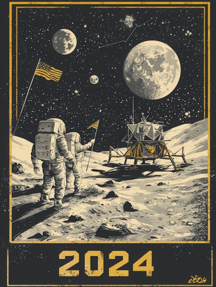 Aihrgdesign A Space Exploration Poster Imagining The Artemis 1