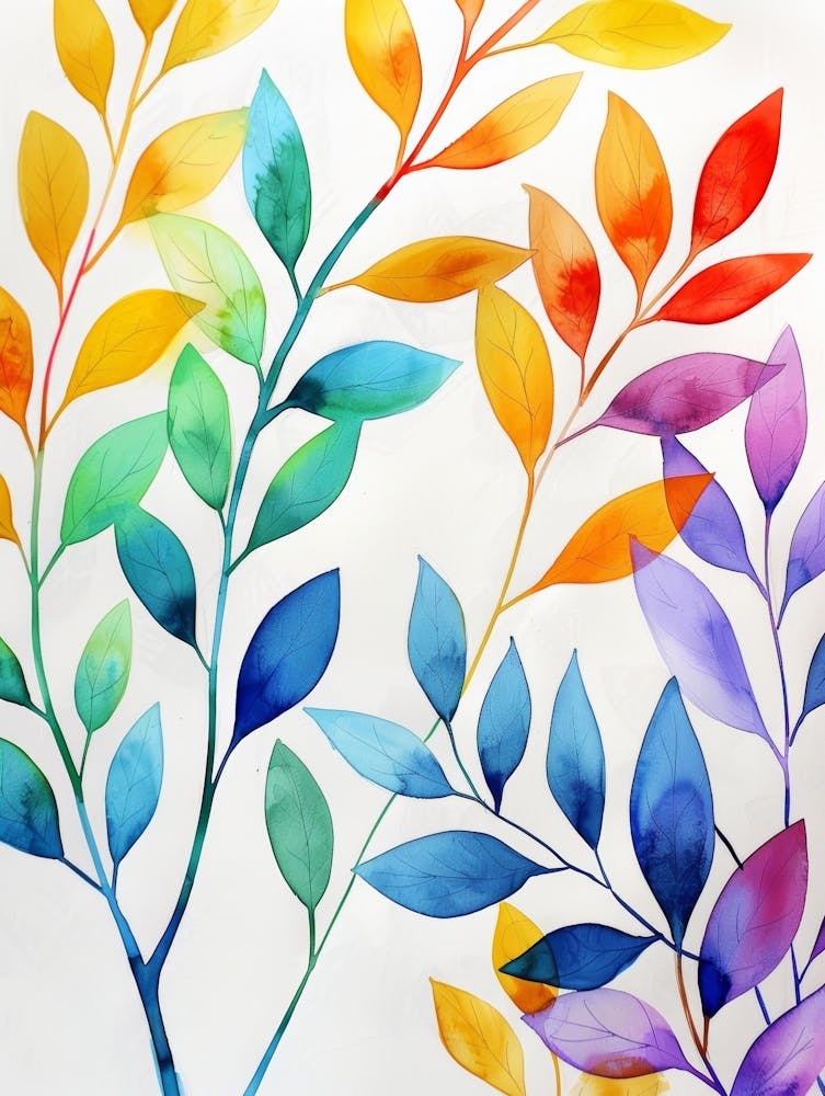 Aquarellblätter 23