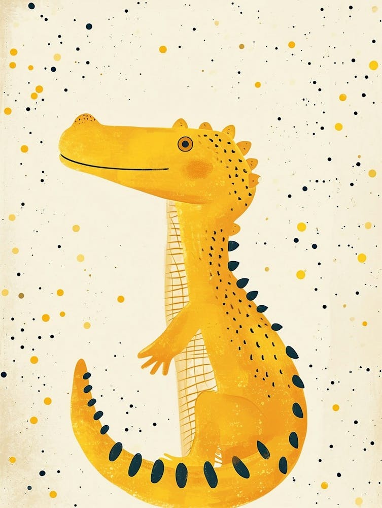 Gelber Alligator 4