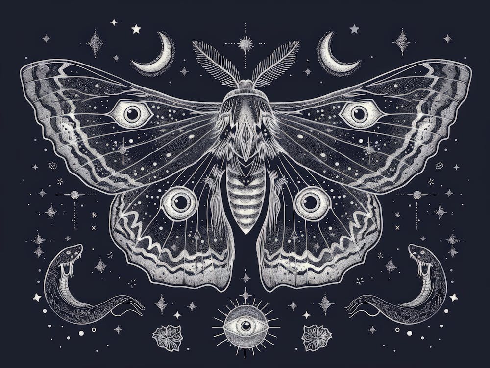 Moth illustration 126