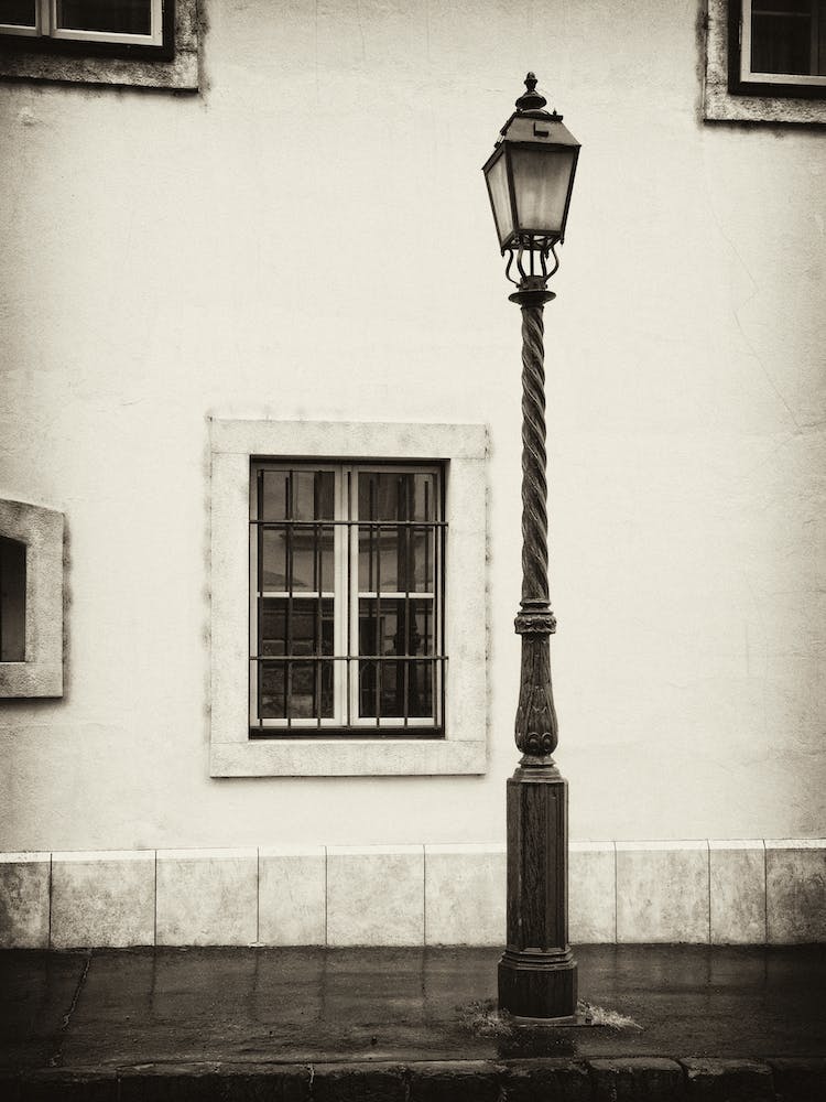 Lamppost A Winter S Day In Budapest