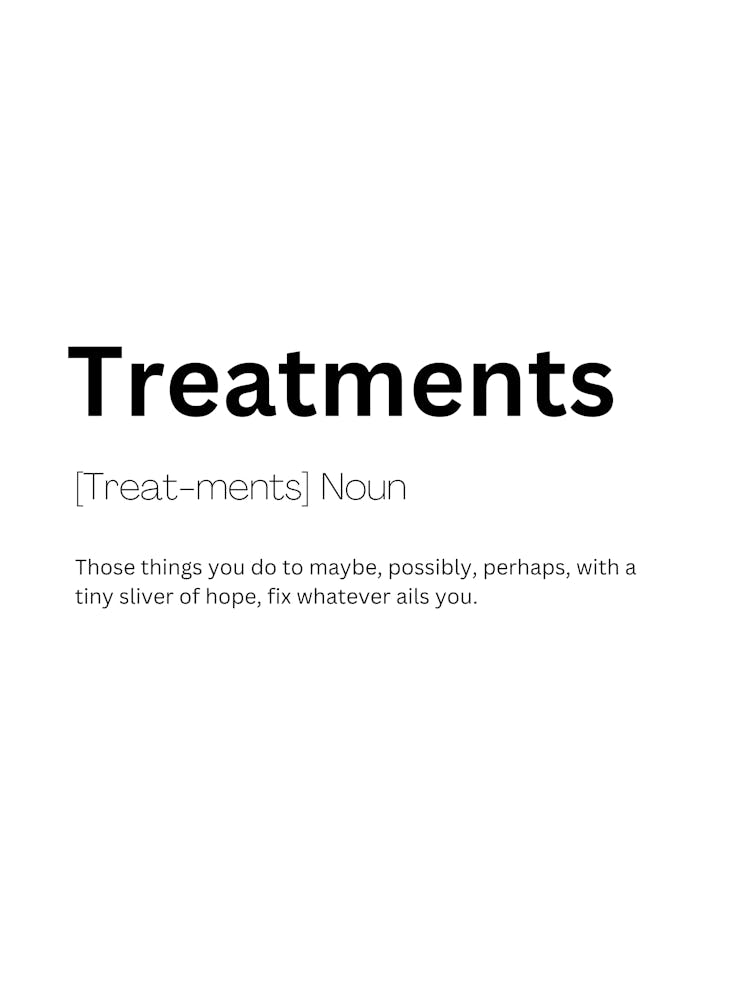 Treatments Definition Meaning