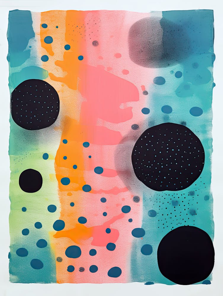 Psychedelic Coral Deep Sea Biomorphic Art