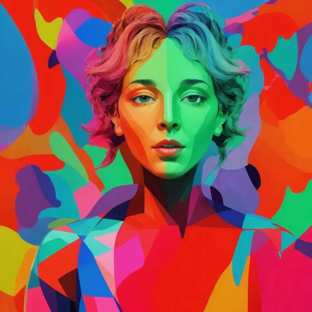 Women - Jessica- Abstract Painting
