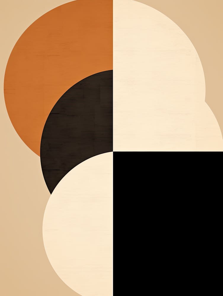 Abstract Bauhaus: Shapes in Symphony