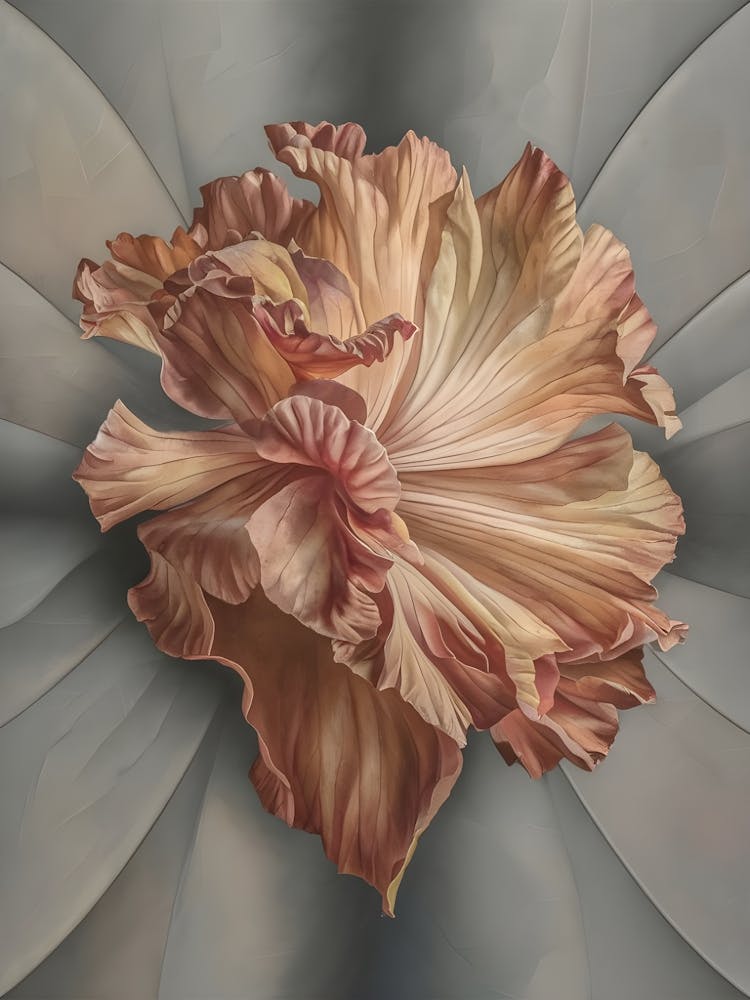 Abstract Of A Flower