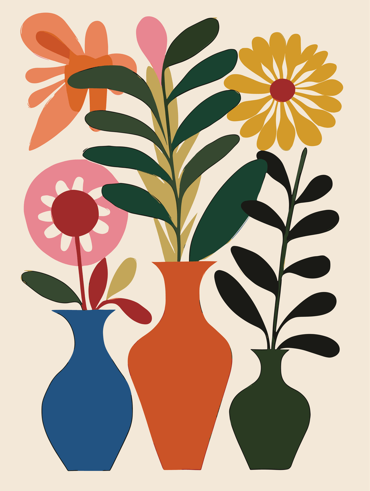 Vases And Flowers 4