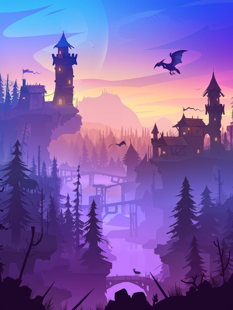 Castle In The Forest