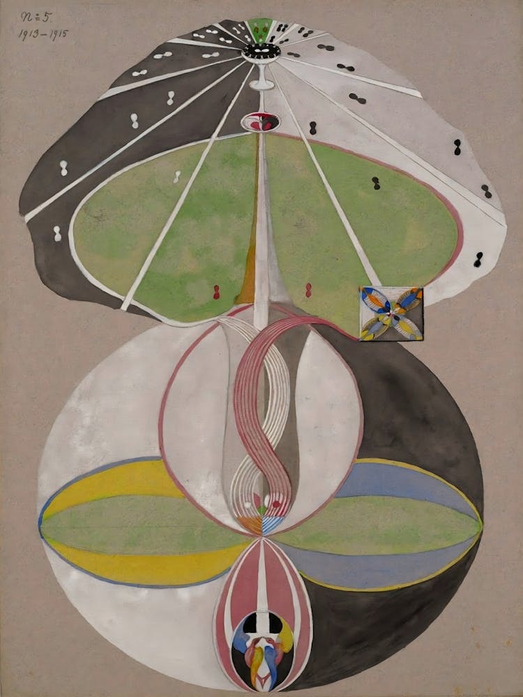 Hilma af Klint - The Tree Of Knowledge No .5