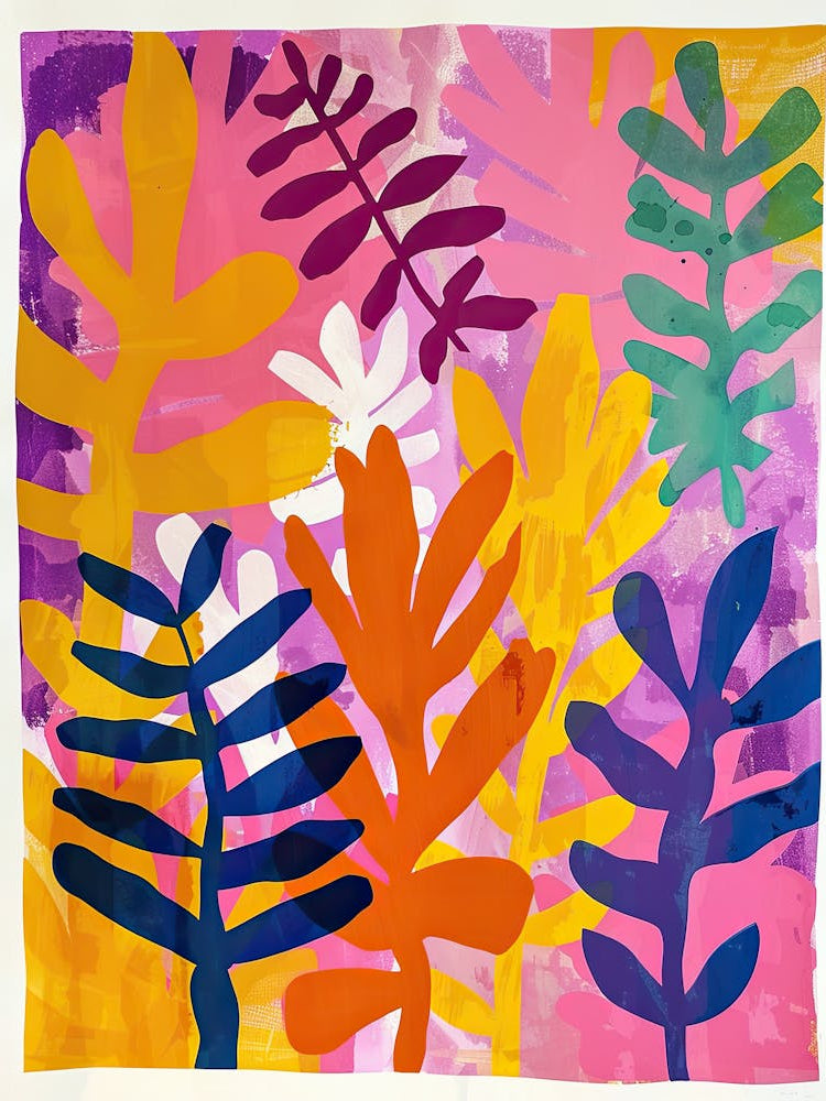 Tropical Layers Matisse Style