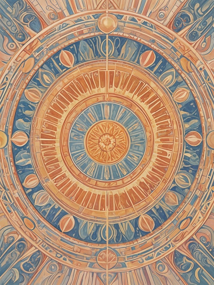 Kaleidoscope Sun Wheel