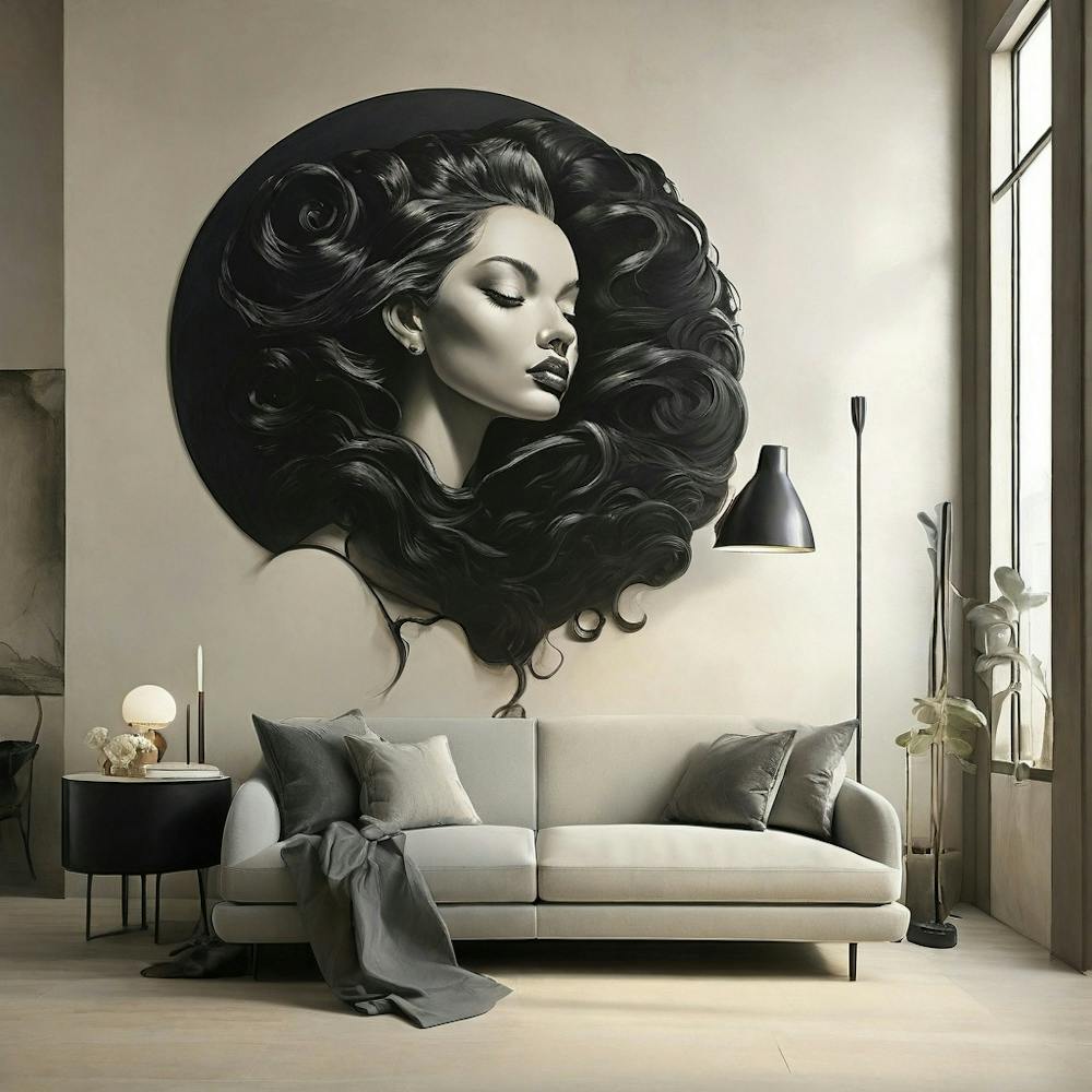 Woman With Long Hair