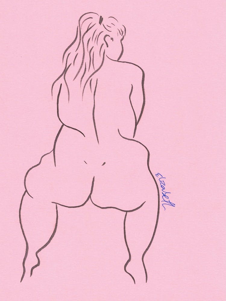 Claire, Nude In Pink
