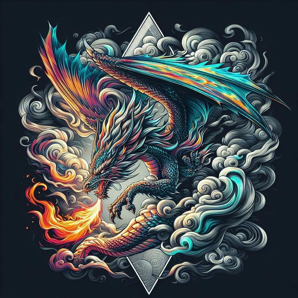 Dragon In The Clouds