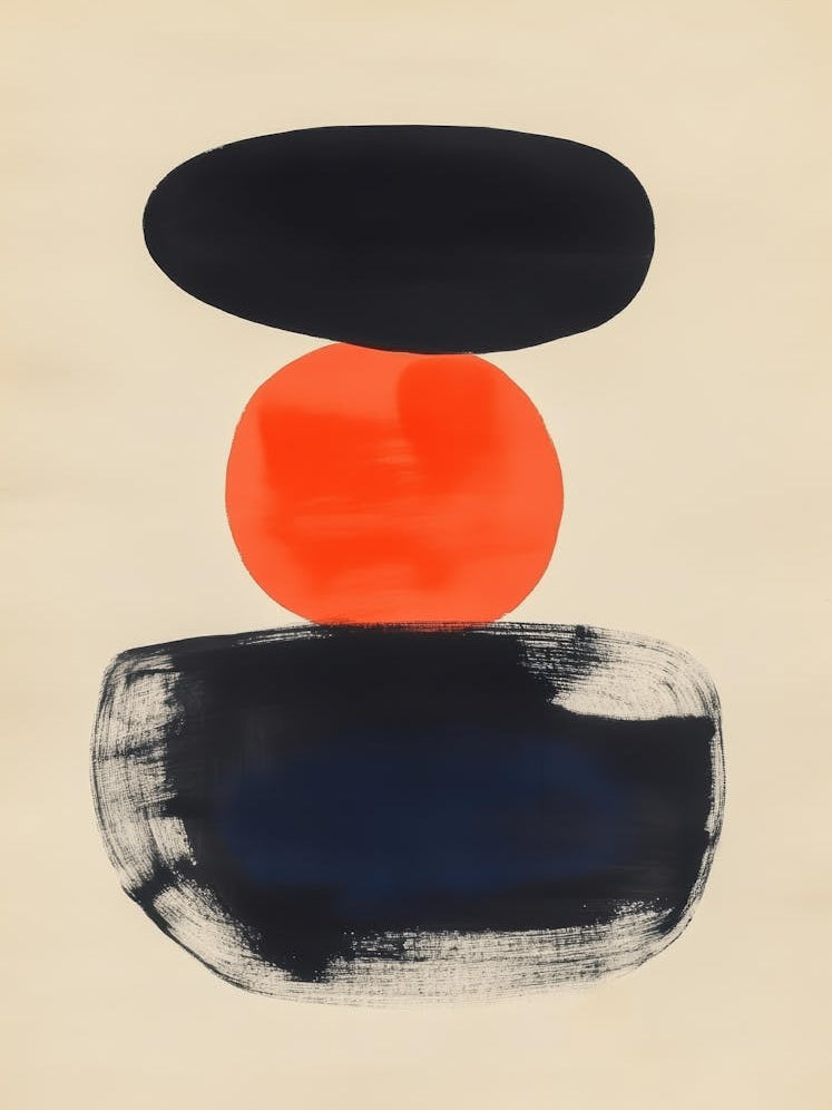 'Black And Orange' 8