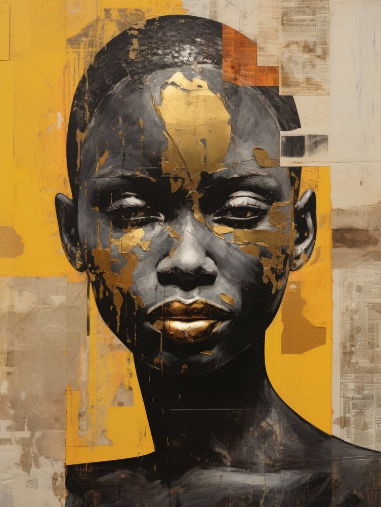 Gold And Black 6