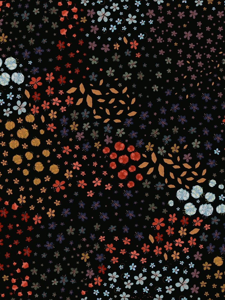 Spring Time Ditsy Floral