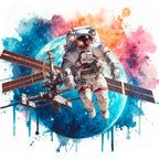 Astronaut In Space 1
