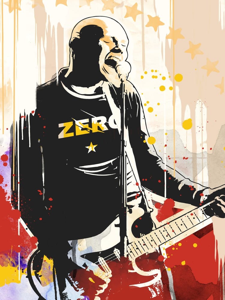 Billy Corgan Pop Art