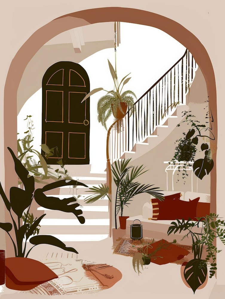 House Interior Illustration