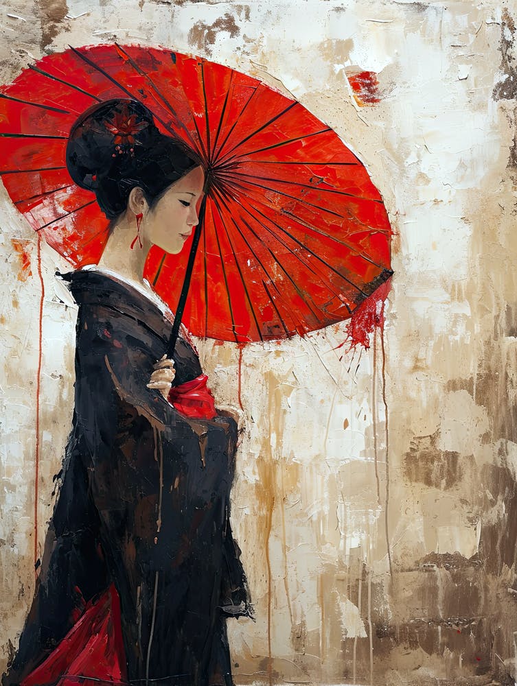 Geisha, Minimalism Boho
