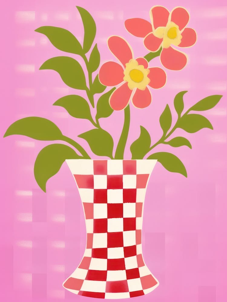 Snapdragon Flower Vase 1