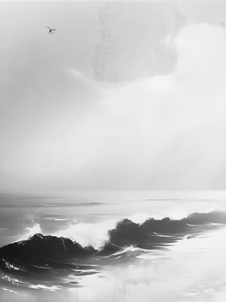 Black And White Painting 69