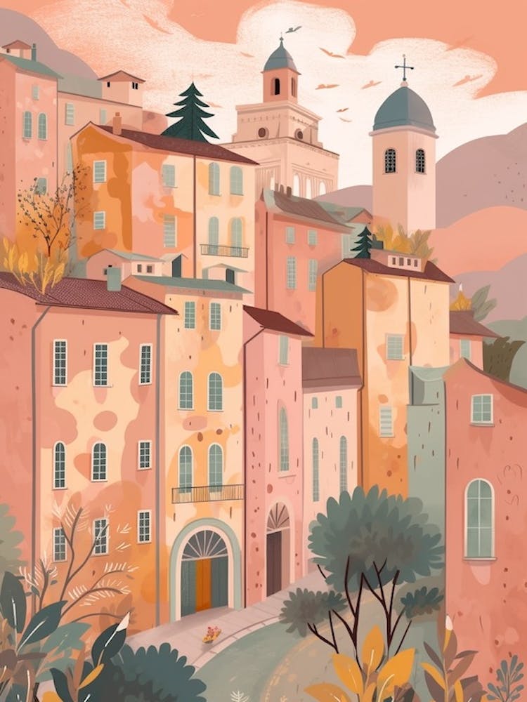 Modena, Italy Illustration